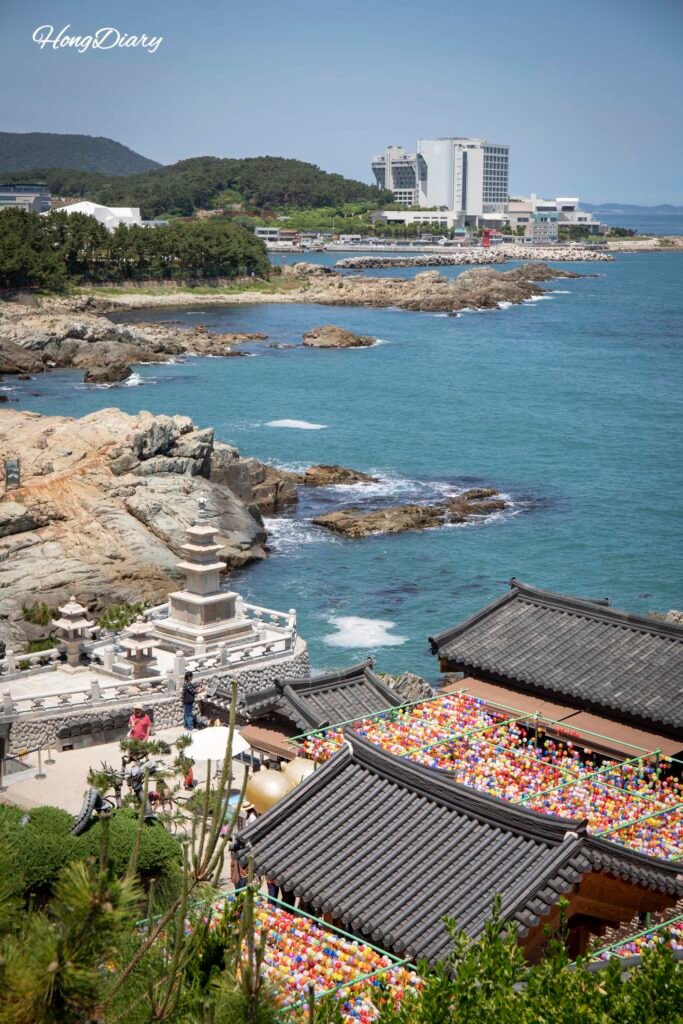 海東龍宮寺から眺める釜山の海