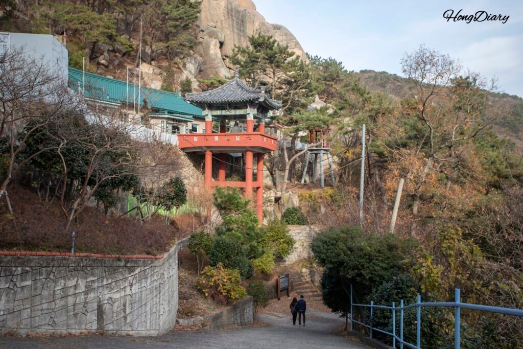 Entrance to Seokbulsa Temple on Geumjeongsan Mountain, Busan