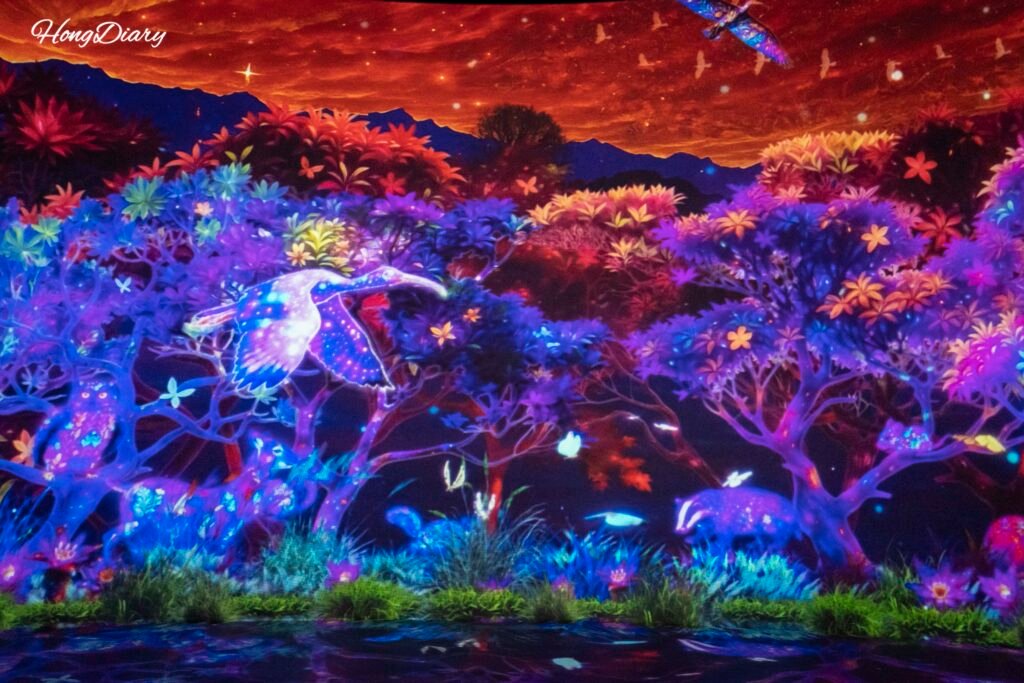 牛浦沼生態体験場の室内展示（昌寧・韓国）