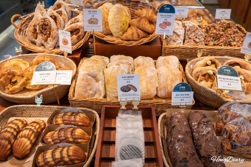 Bread at Victoria Bakery Garden Busan