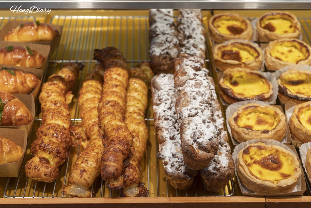 Victoria Bakery Garden釜山の店内パン