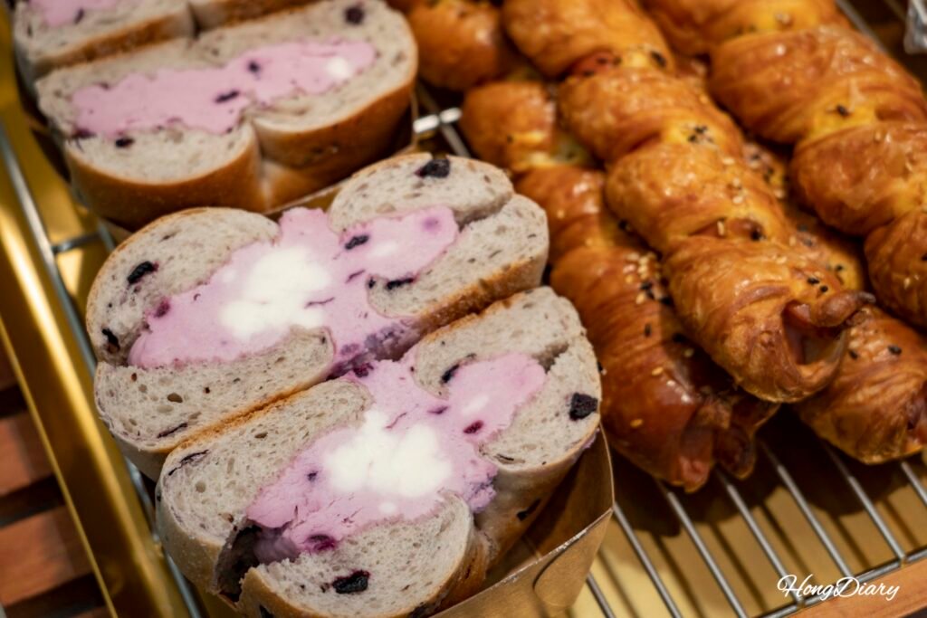 Victoria Bakery Garden釜山の店内パン