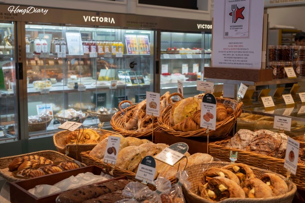 Bread at Victoria Bakery Garden Busan