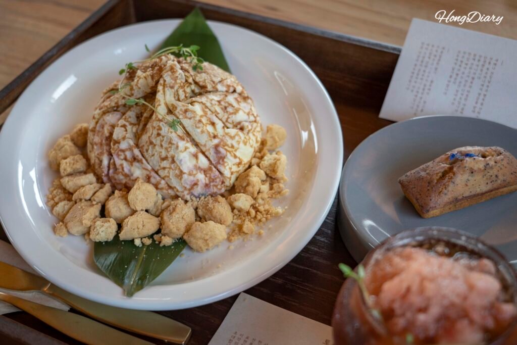 Menú de postres exclusivos de Bichae Bogette, Hwangnidan-gil, Gyeongju