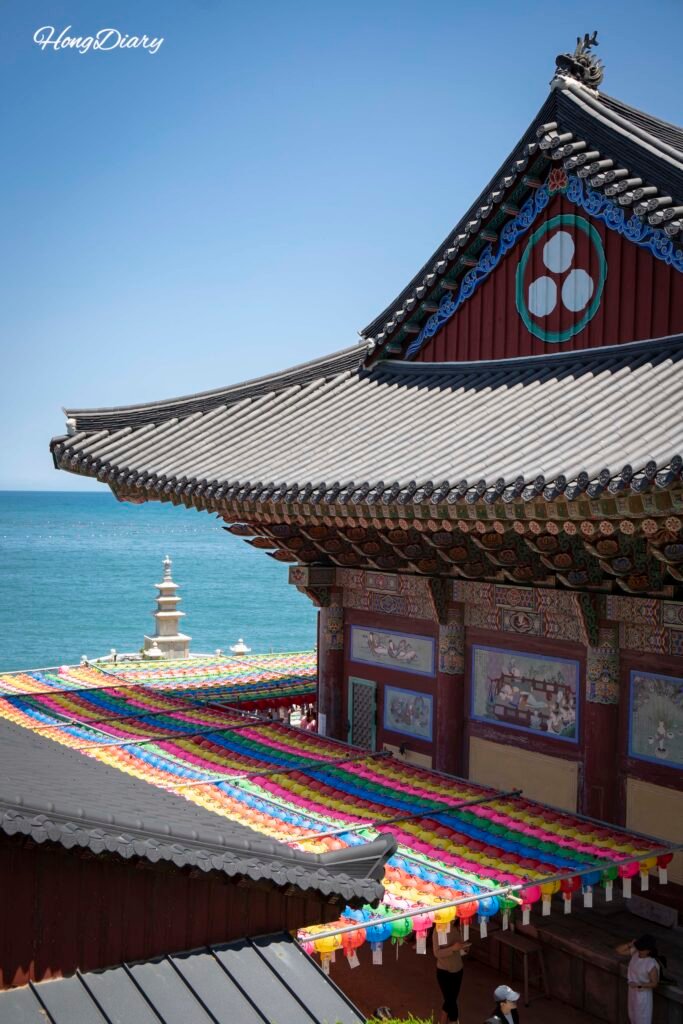 Haedong Yonggungsa con vistas al mar, Gijang, Busan