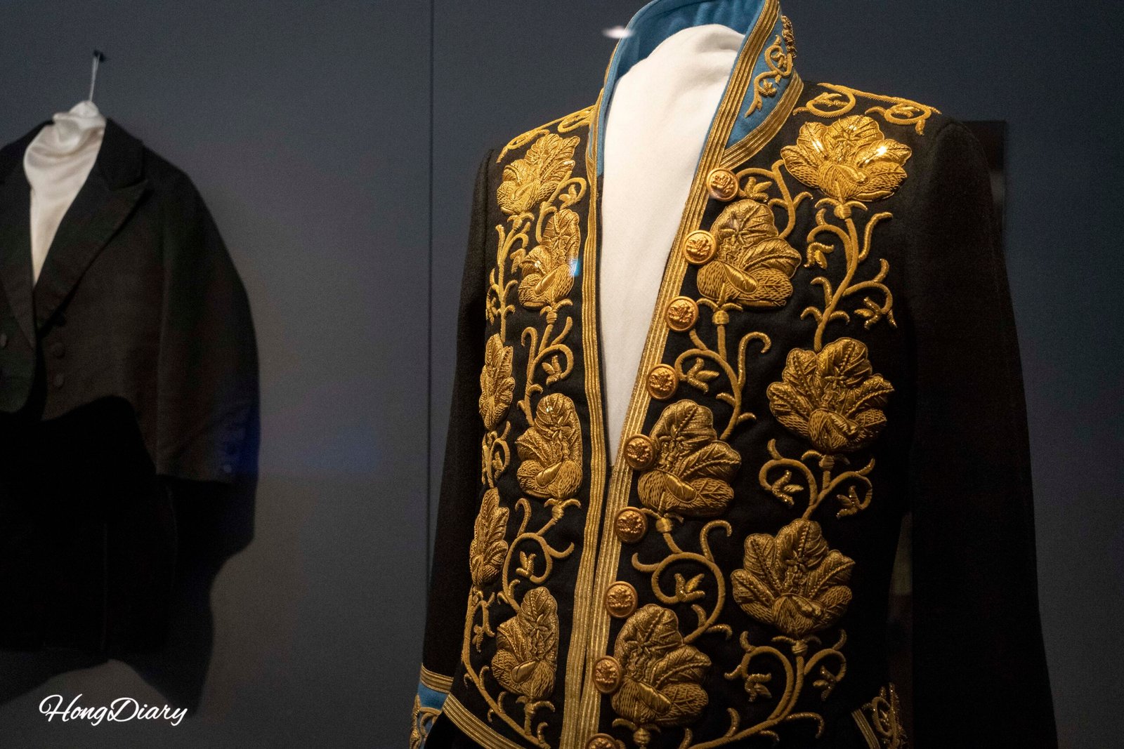 国立古宮博物館に展示された大韓帝国の礼服