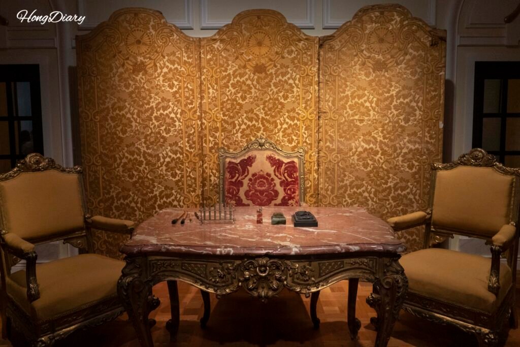 Mobiliario imperial de la época del Imperio Coreano, Museo del Palacio Nacional de Corea