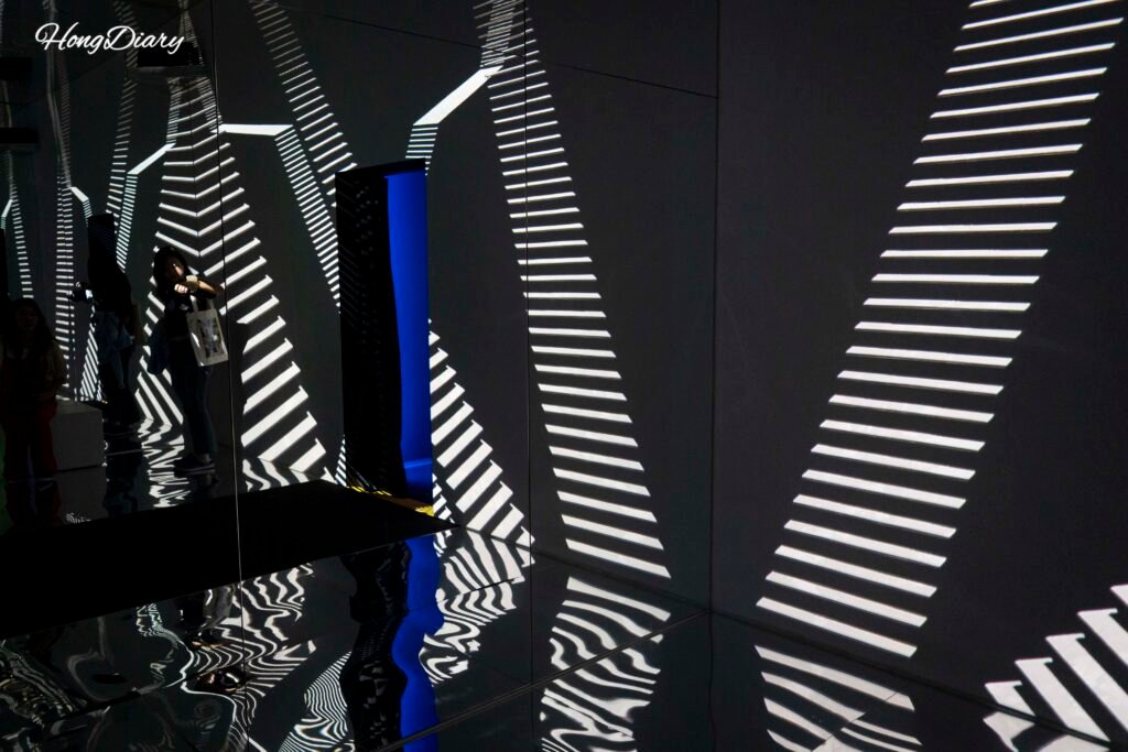 Garden of Light art installation at Rainbow Healing Center Yeongdong by artist Lee Kyung