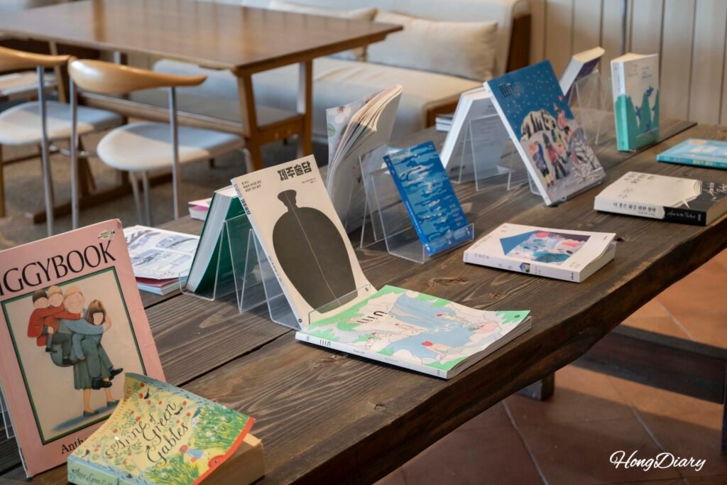 サグィピアンベーカリーの店内インテリア