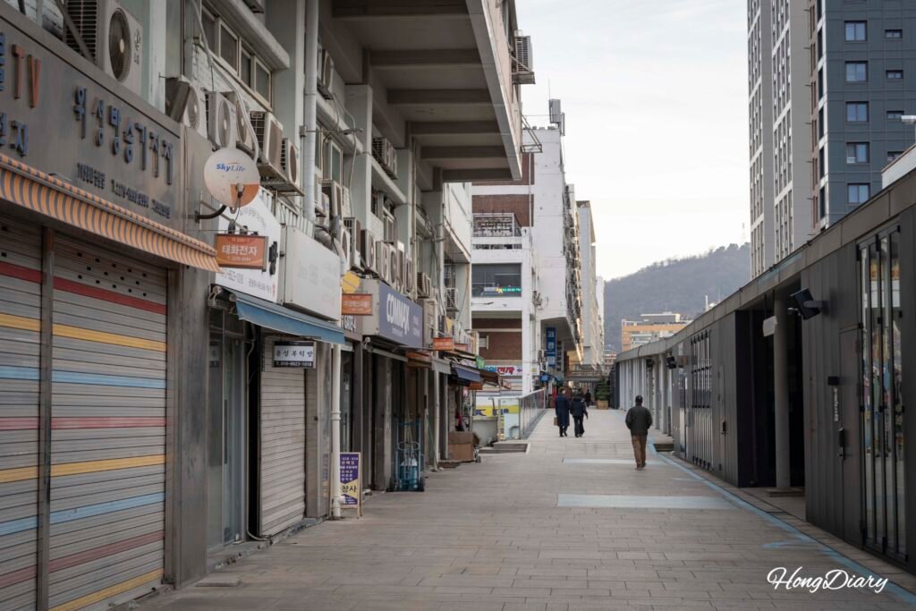 セウン商街周辺の街並み、鍾路、ソウル