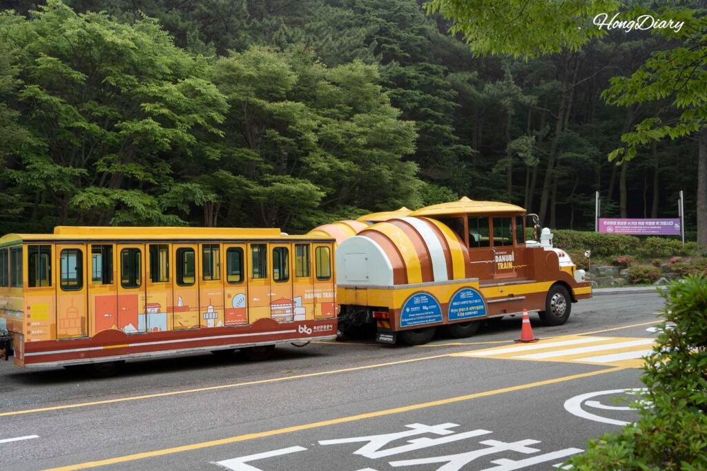 Danubi Train at Taejongdae Resort Park Busan