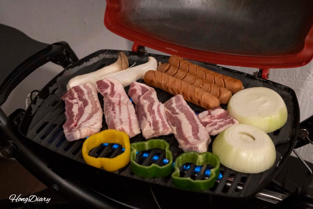 Paquete de BBQ en la terraza privada de Windyhill Resort, isla Geoje