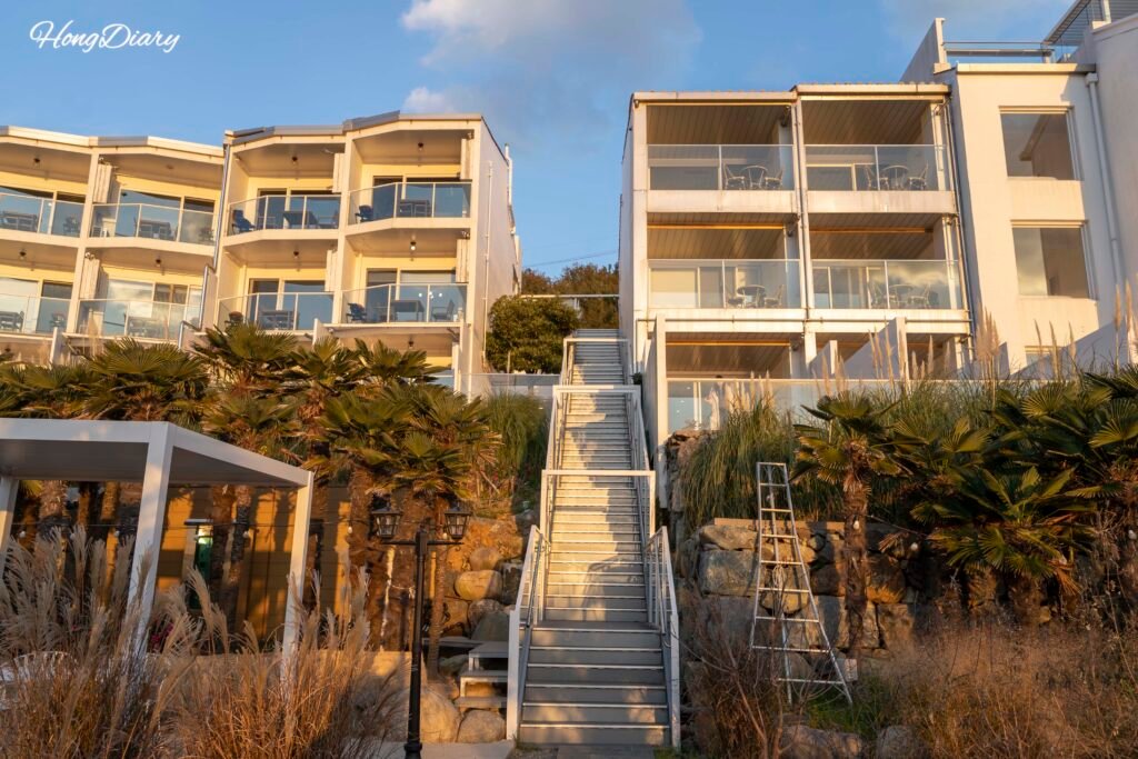 巨済島Windyhillリゾートの外観