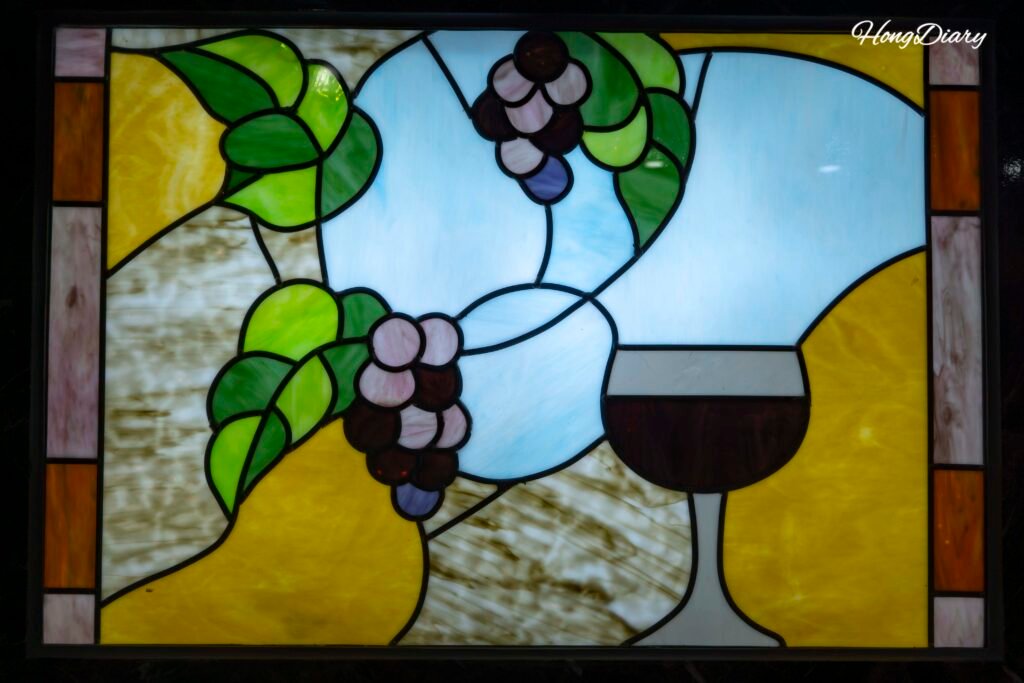 Decoración interior del Túnel de Vino de Yeongdong