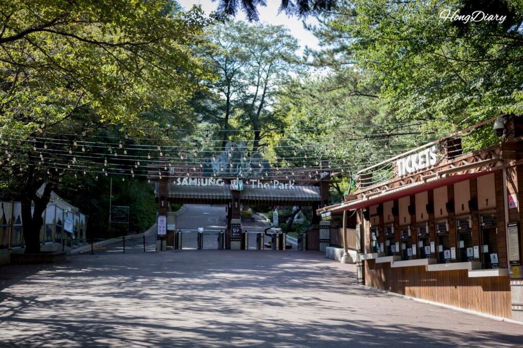 Samjeong The Park, zoológico cerca de Busan Children's Grand Park, reapertura planeada para 2027