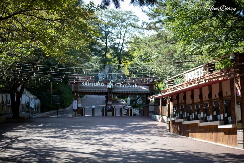 2027年再オープン予定のサムジョン・ザ・パーク(釜山子供大公園近く)