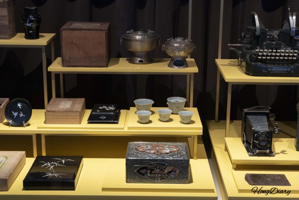 Korean ceramics and pottery displayed in the contemporary Busan gallery at the museum