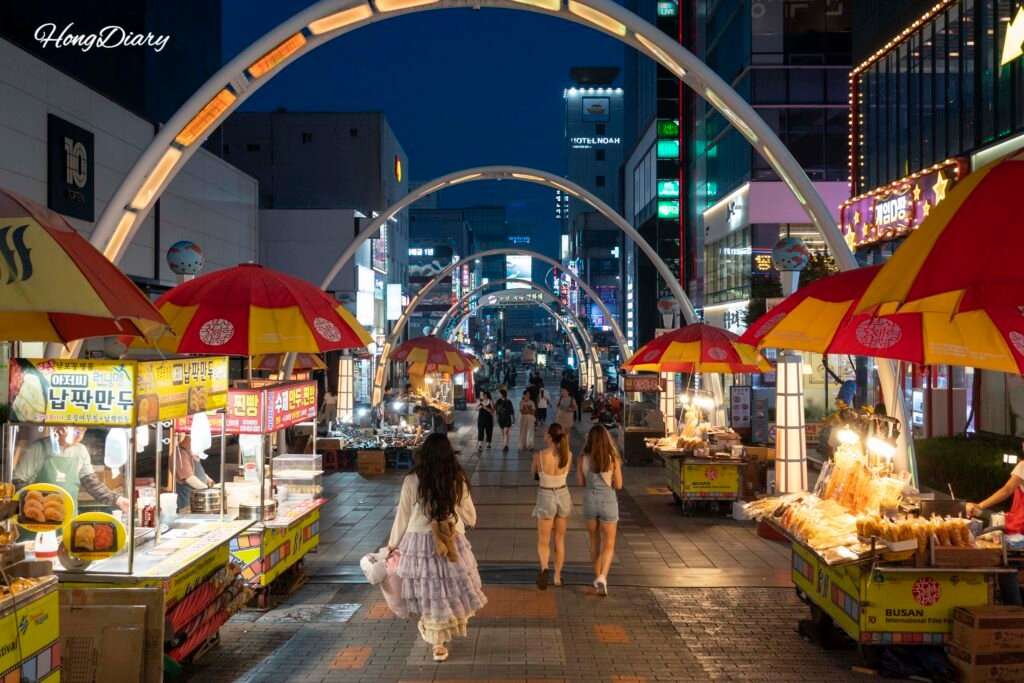 Nampo-dong BIFF Square Busan film street
