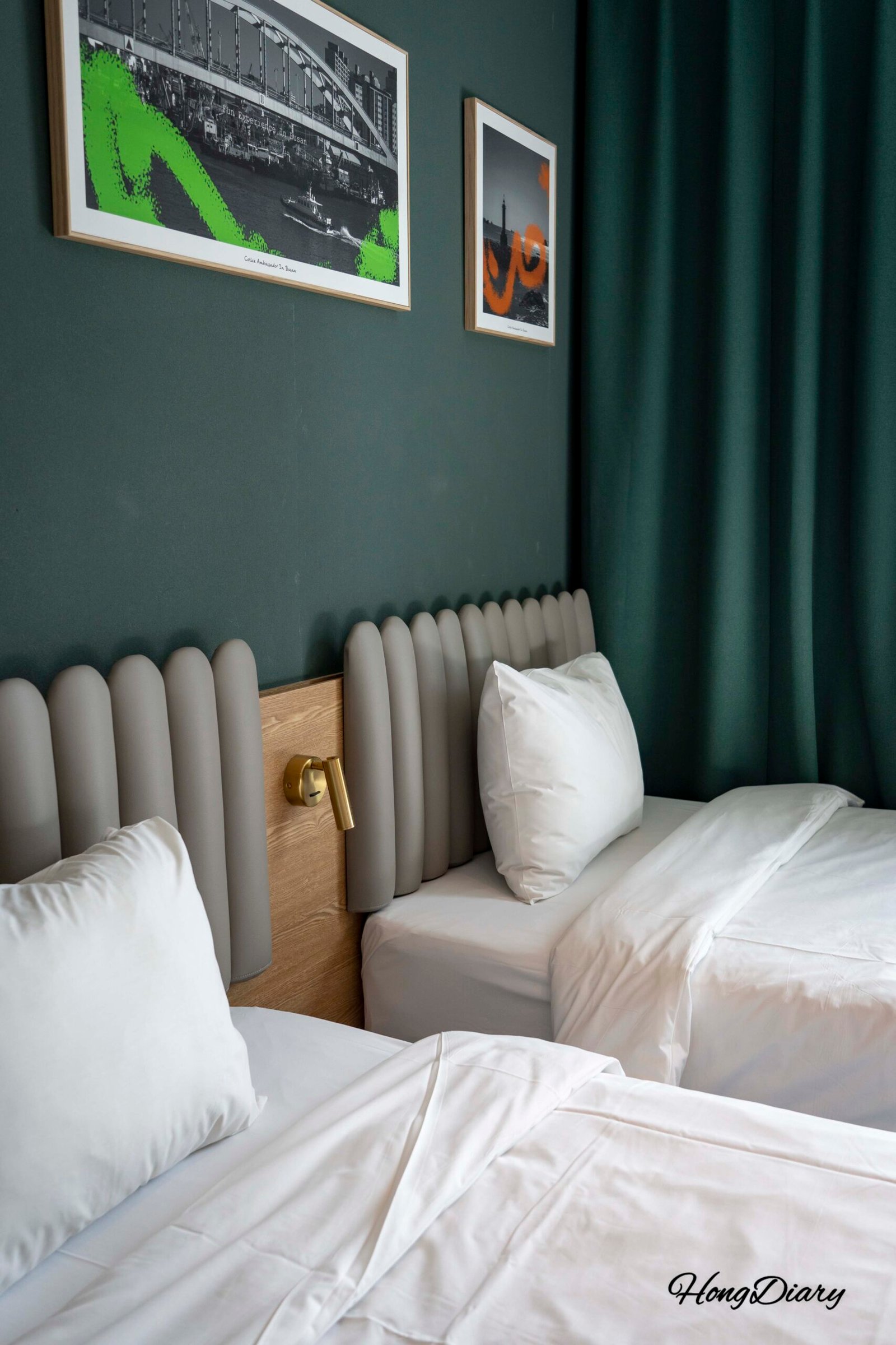 コティスザグラウンド釜山 客室入口 スタンダードツイン