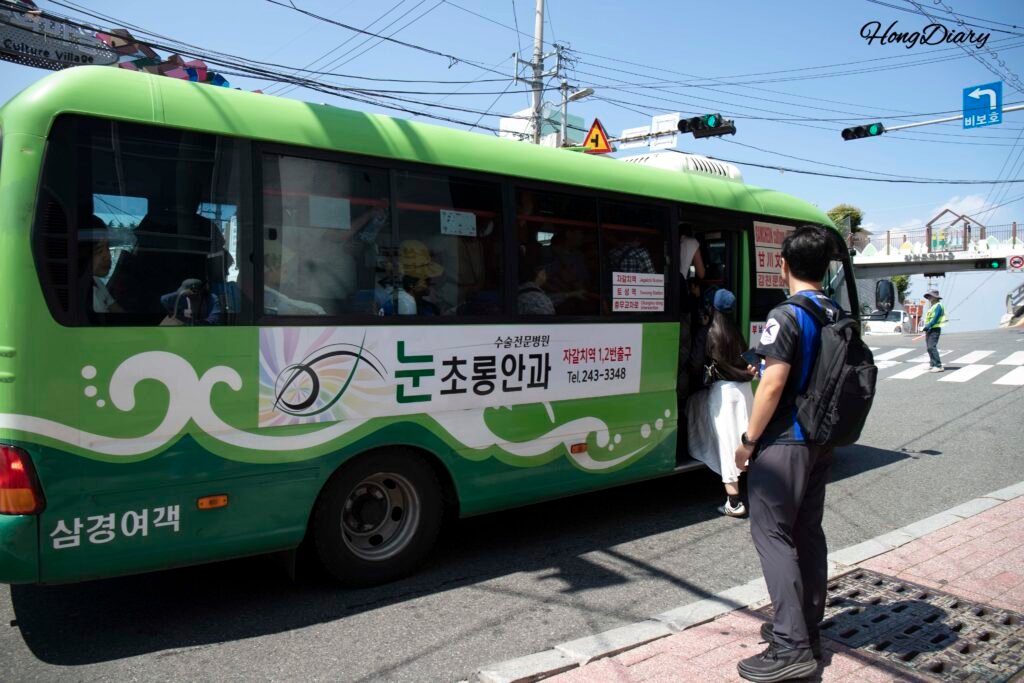 Bus to Gamcheon Culture Village Busan