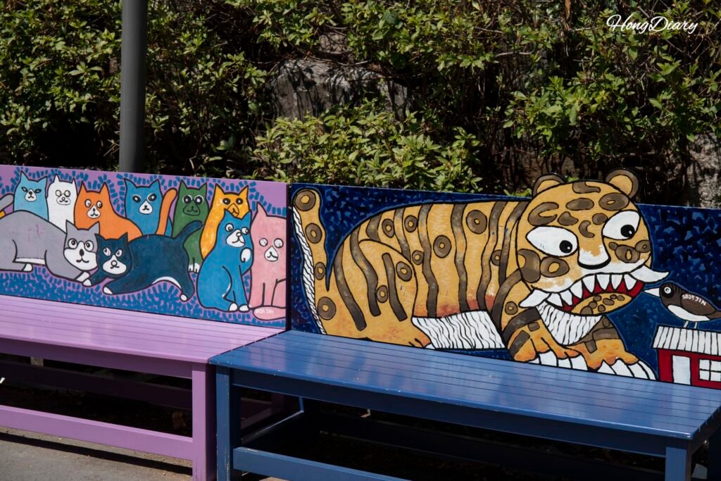 Silla decorativa Gamcheon Culture Village Busan