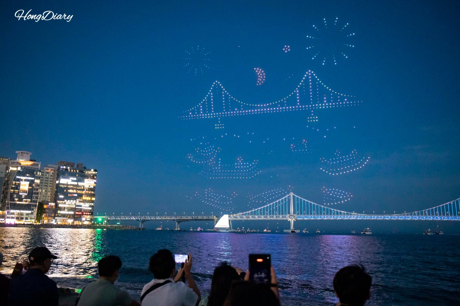2026年広安里Mドローンライトショー（釜山・毎週土曜）