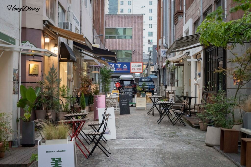 Jeonpo Tool Street and Jeonpo Cafe Street Busan Seomyeon