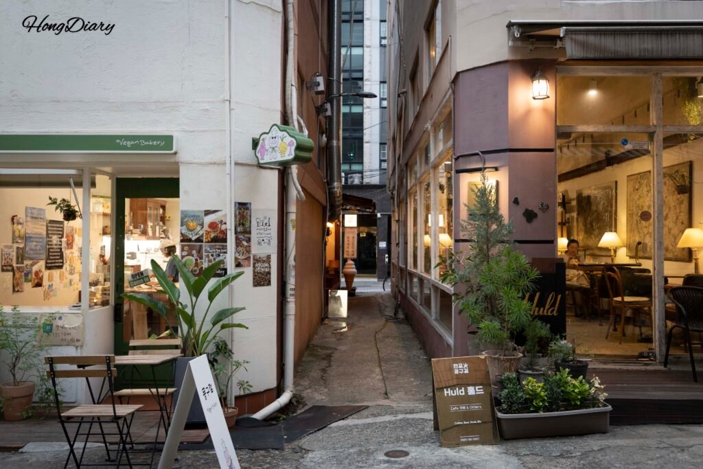 ジョンポ工具通り 釜山 骨目 レトロ