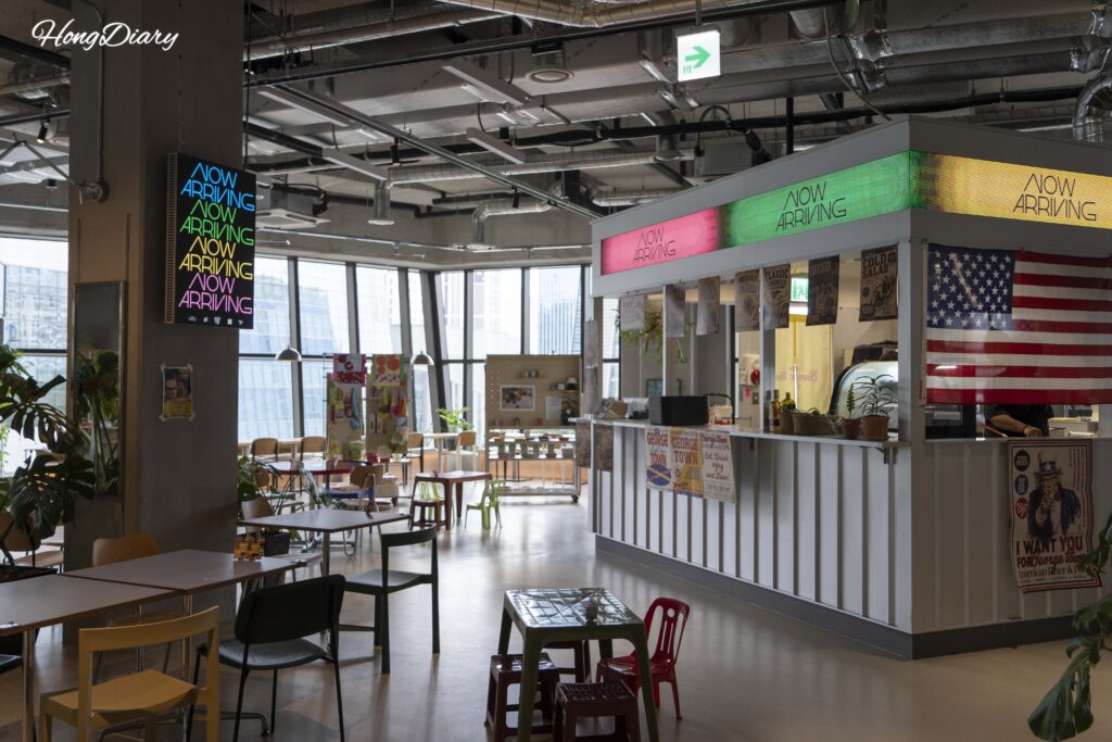 Now Arriving pop-up cultural space with Thai street market theme on the third floor of BIFC2 Square Garden, Busan