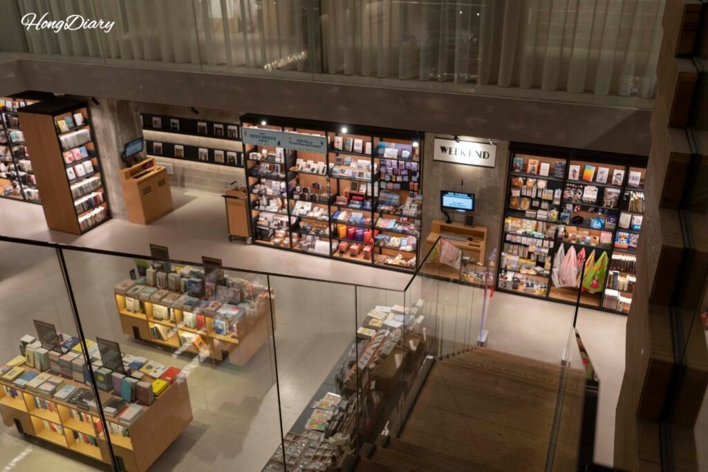 Podium Dive underground cultural complex and bookstore near Gwanganli Beach