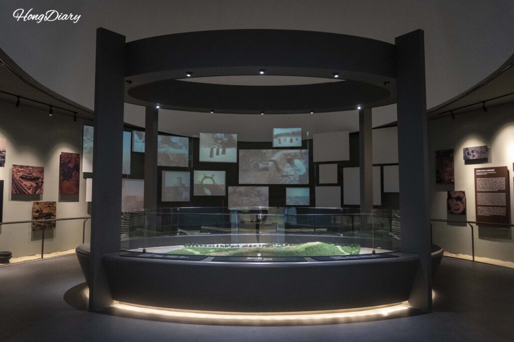 Exhibición central del Museo de Daeseong-dong: El último lugar de descanso de los reyes