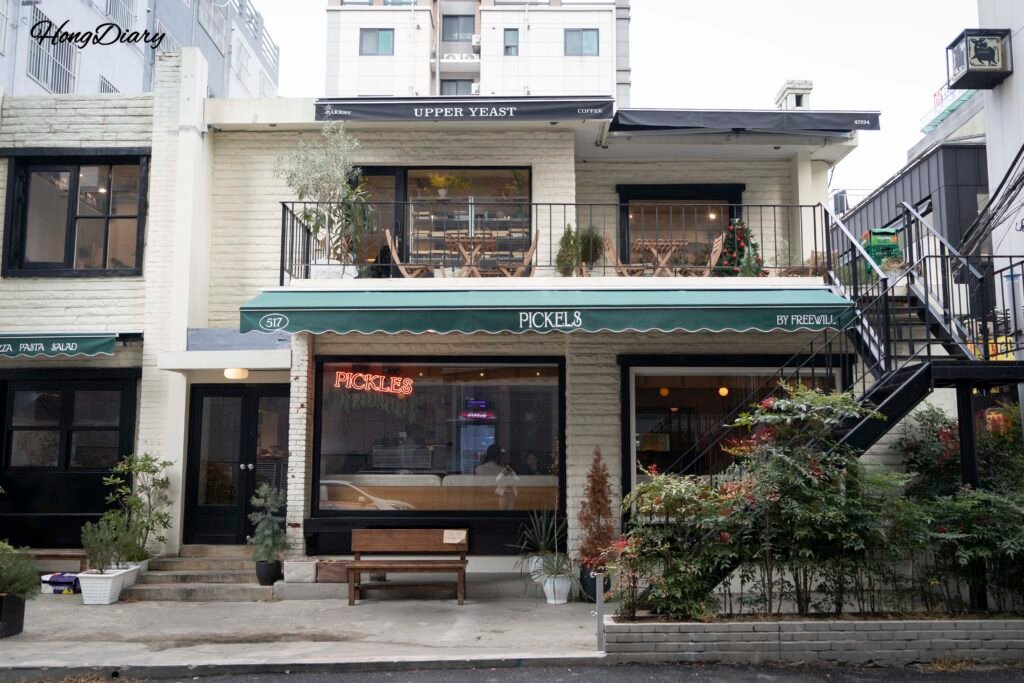 アッパーイーストベーカリー釜山 外観 全浦カフェ通り