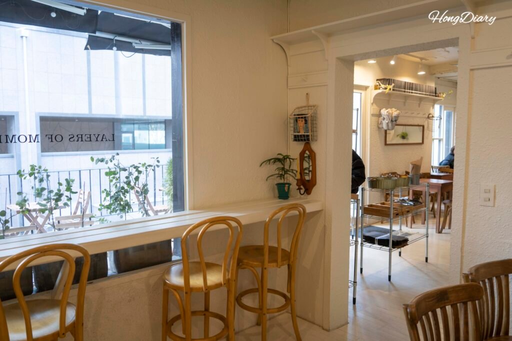 アッパーイーストベーカリー釜山 カフェ内部
