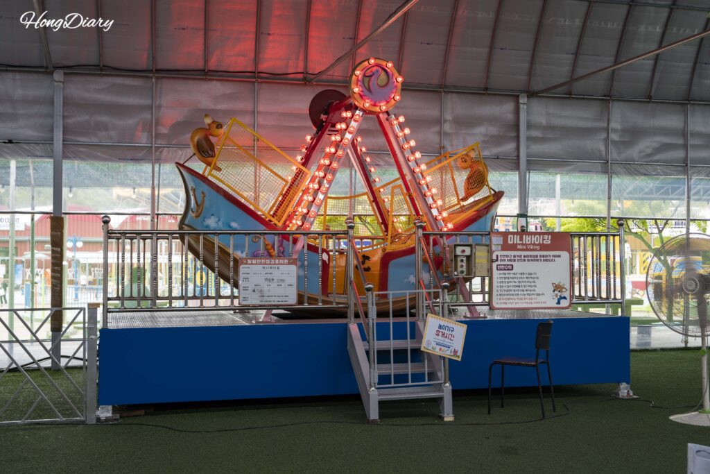 Mini vikingo para niños en Geumo Land