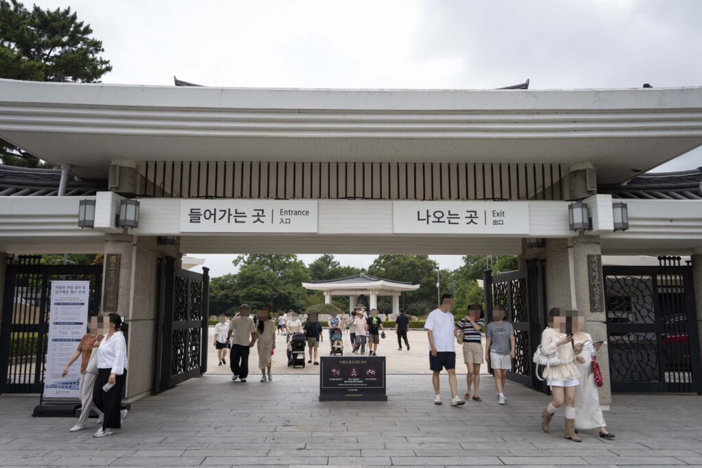 国立慶州博物館の入口ゲート