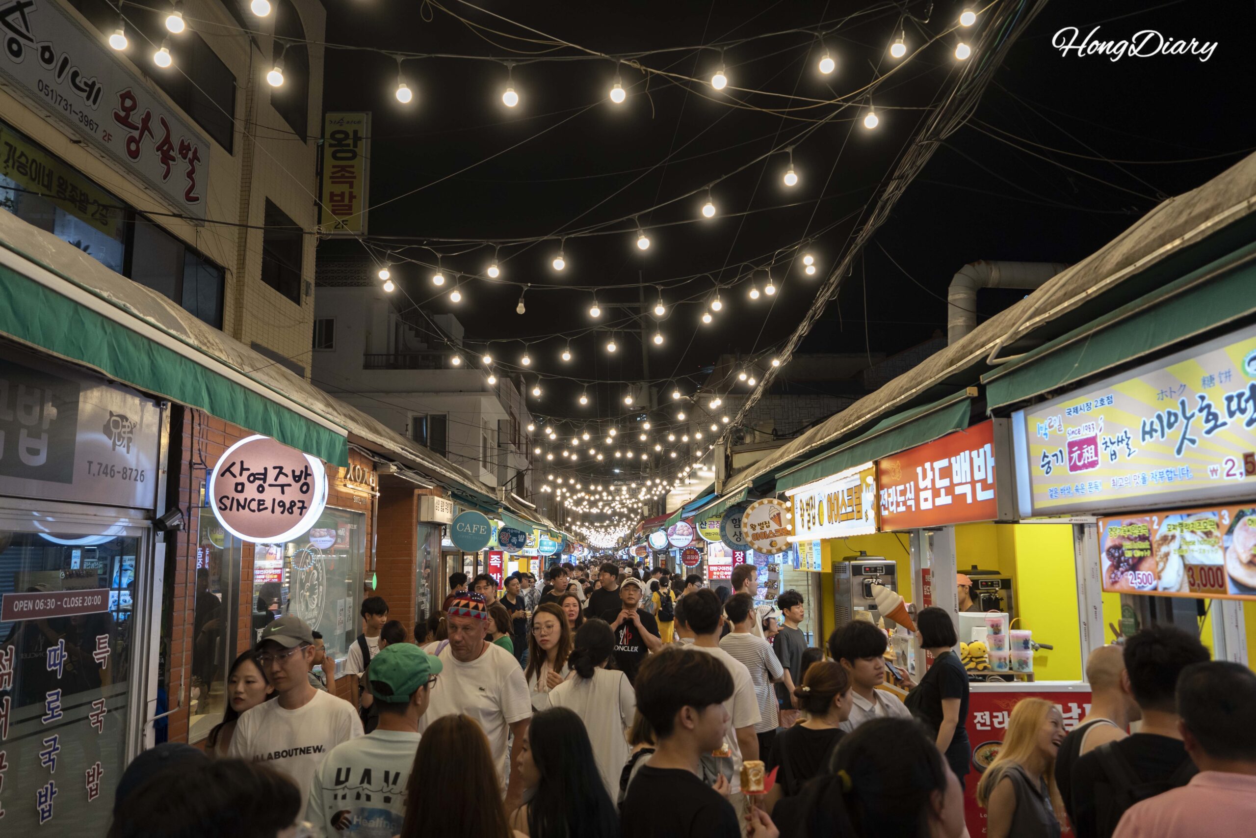 Vivo en Busan y este mercado lo conozco bien — cada plato, cada precio, sin filtro