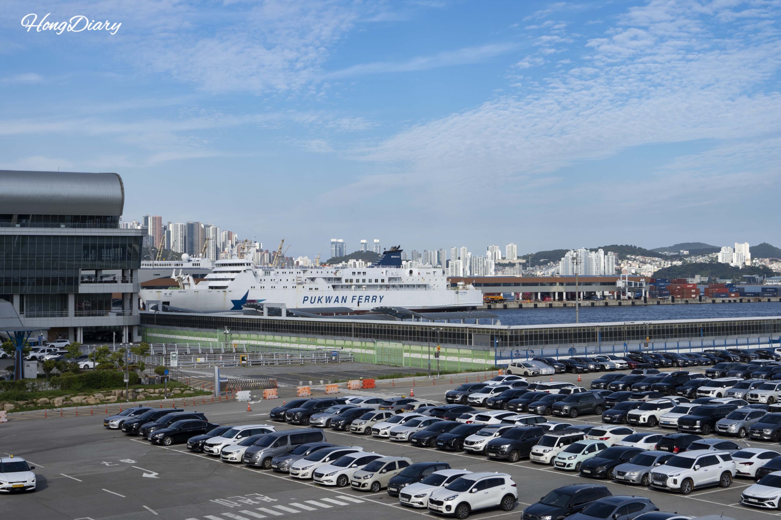 Subí al ferry en Busan sin preparar nada y esto es lo que aprendí