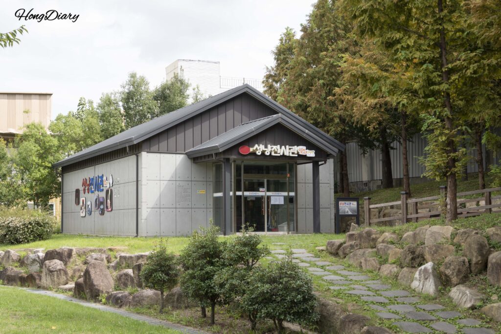 晋永歴史公園内のマッチ博物館入口