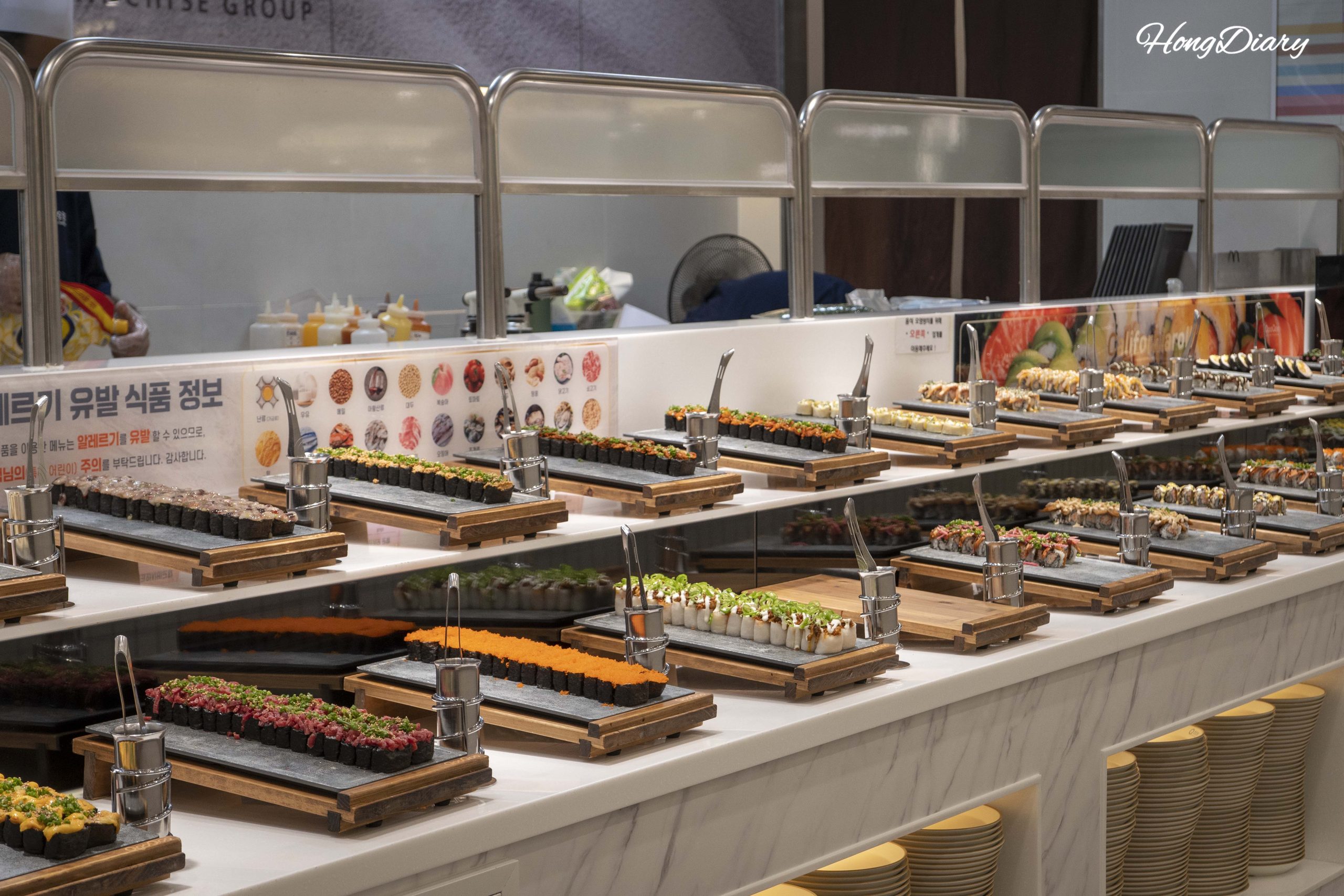 QooQoo Sushi Buffet in Korea: The $17 All-You-Can-Eat Chain Korean Families Line Up For
