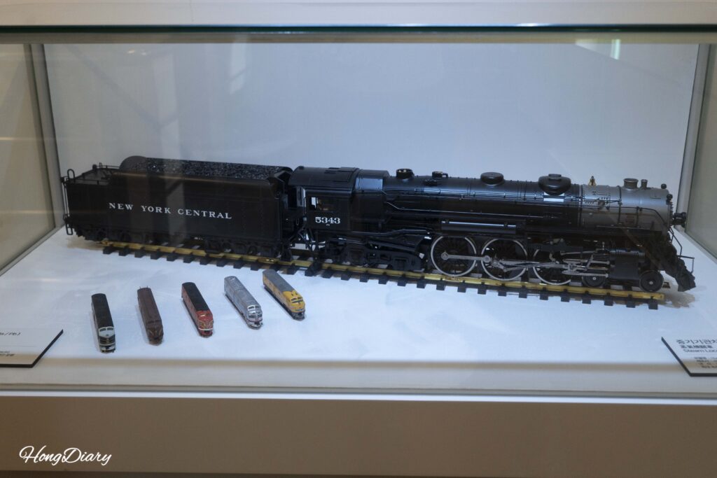晋永鉄道博物館 第2展示室の蒸気機関車精密模型